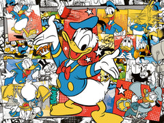 Ravensburger Donald Duck 1500-piece puzzle with sailor imagery for family bonding