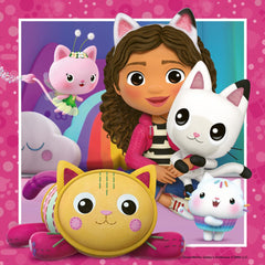 Ravensburger Gabby's Dollhouse Pillow Cat dream time scene invites storytelling.