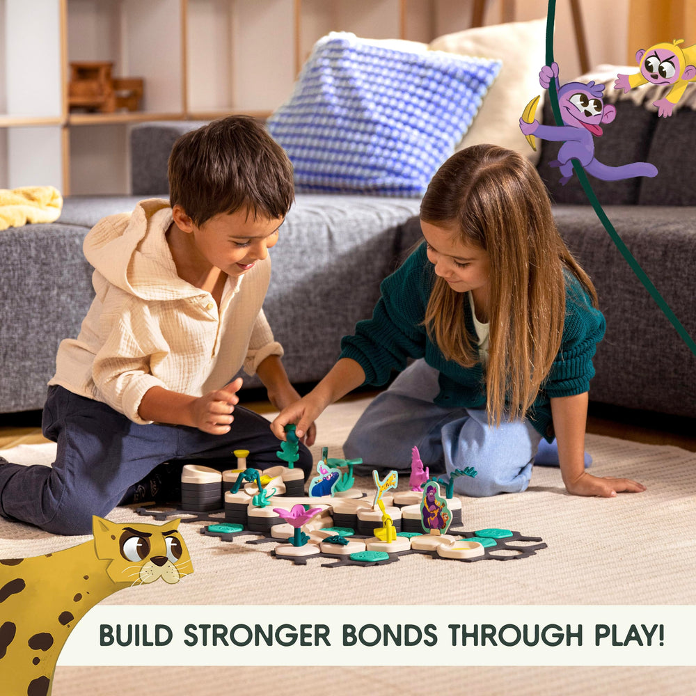 Ravensburger GraviTrax Junior challenge track enables problem-solving.