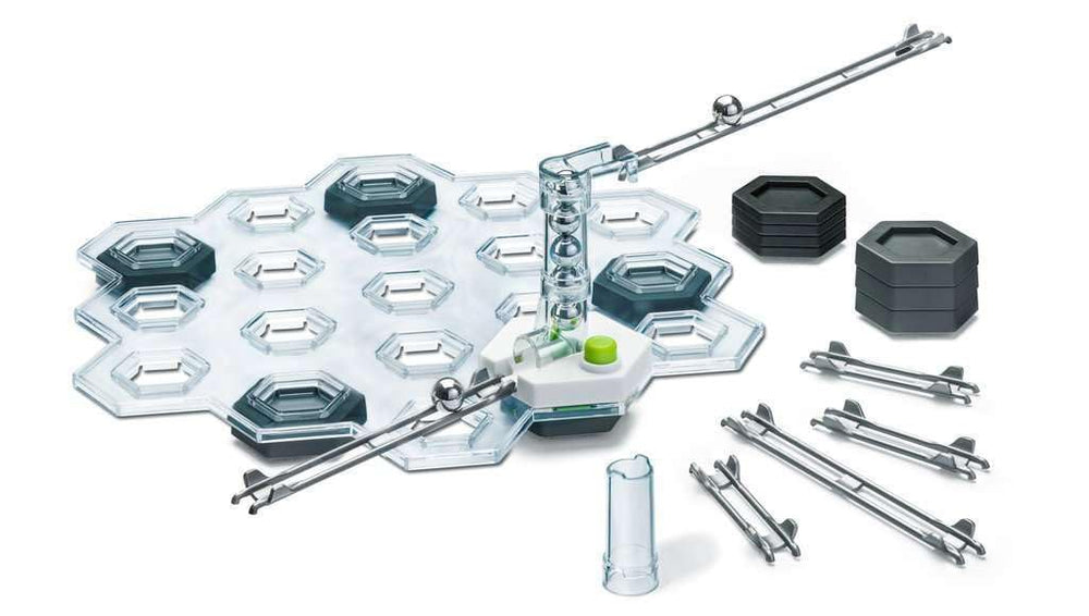Ravensburger GraviTrax Lifter marbles and accessories support hands-on experimentation.