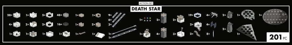 Ravensburger GraviTrax Star Wars TIE fighter figure for rival spacecraft play.