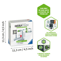 Ravensburger GraviTrax Zipline bracket system stabilizes the gondola for smoother rides