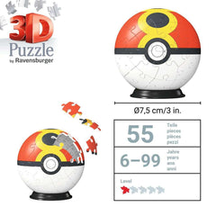 Ravensburger Great Ball puzzle-ball display-ready after completion for shelf or desk display