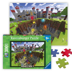 Ravensburger Minecraft Cutaway puzzle with XXL pieces for easier assembly