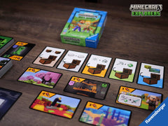 Ravensburger Minecraft Explorers travel format, easy to bring on adventures.