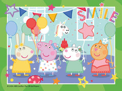 Ravensburger Peppa Pig puzzle four-pack kid playing promotes concentration and fine motor skills