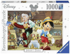 Ravensburger Pinocchio puzzle with Softclick interlocks for precise assembly