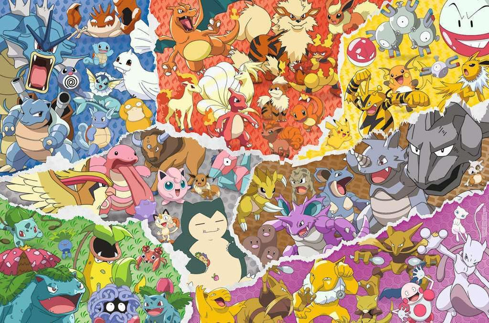 Ravensburger Pokemon 5000-piece puzzle highlights Pikachu and Charizard for family puzzle nights.