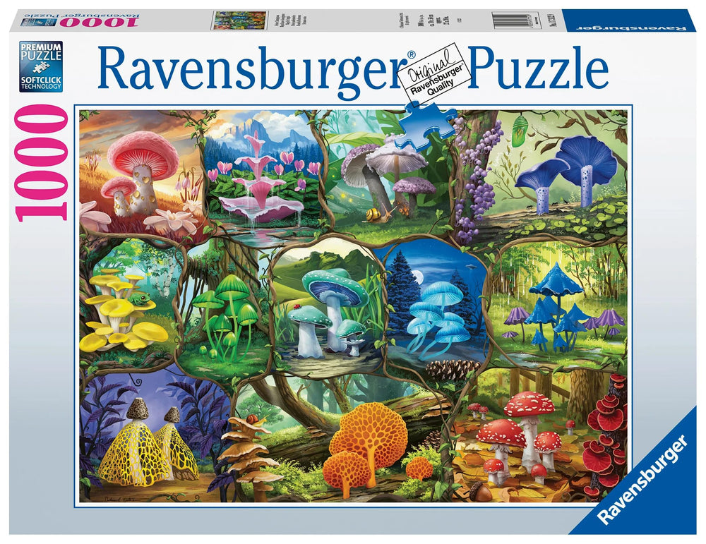 Ravensburger premium puzzle with glare-free matte finish enhances vivid artwork enjoyment