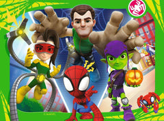Ravensburger Spidey 20-piece puzzle, engaging scene to build concentration.