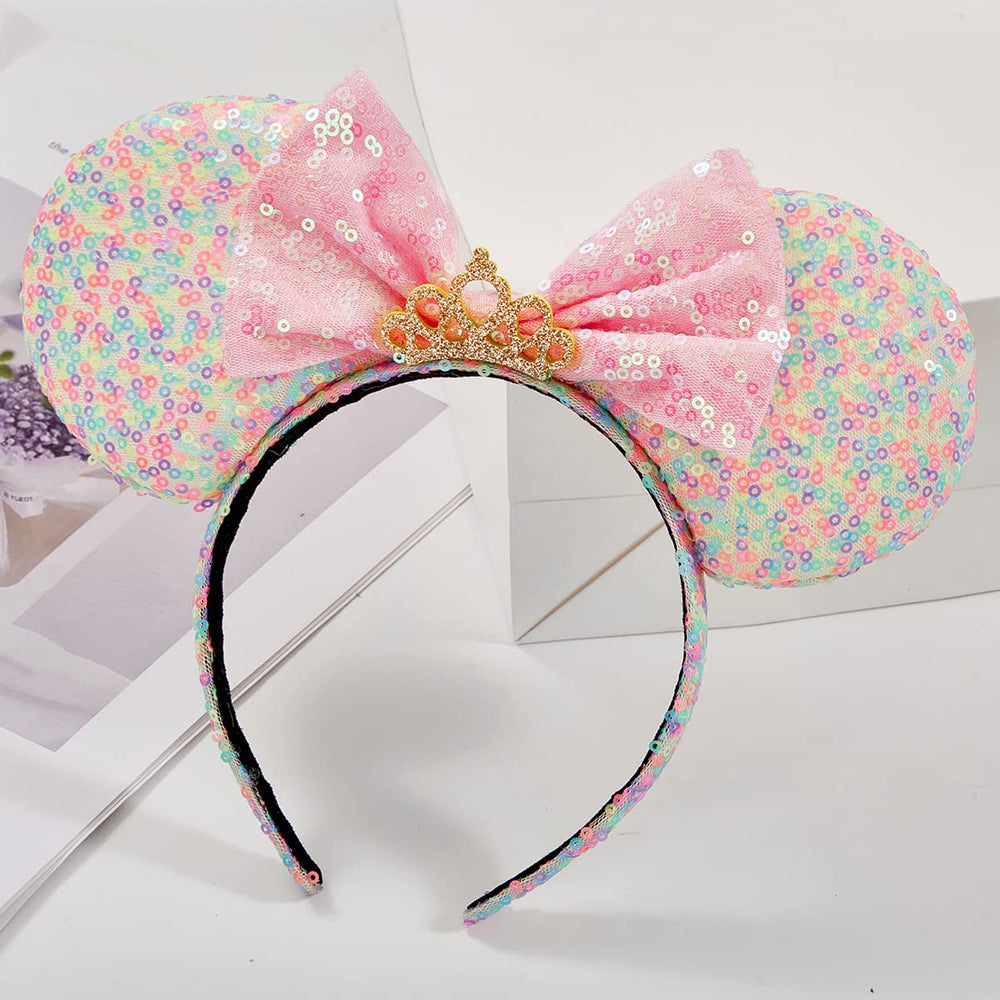 RAZKO Rainbow iridescent headwear stands out in photos and on stage.
