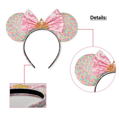 RAZKO Satin-covered headband offers soft comfort for long wear.