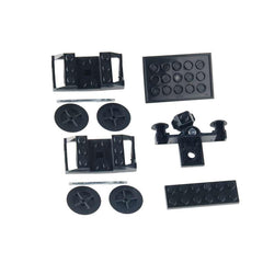RCmall MOC City assembly components support multiple configurations for creative railway and transport scenes.