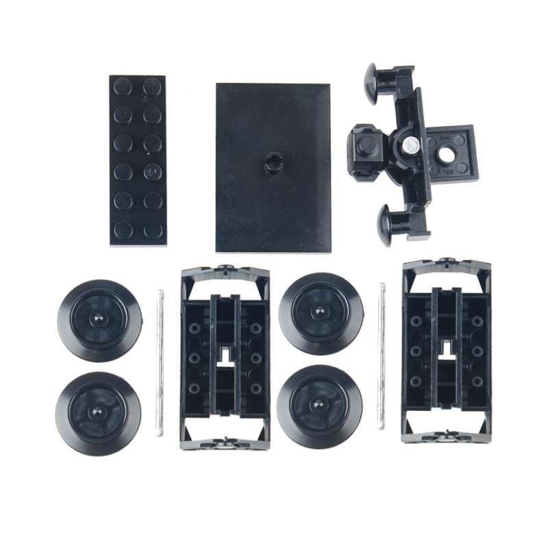 RCmall MOC City studded base plates provide solid foundation for expanding layouts.