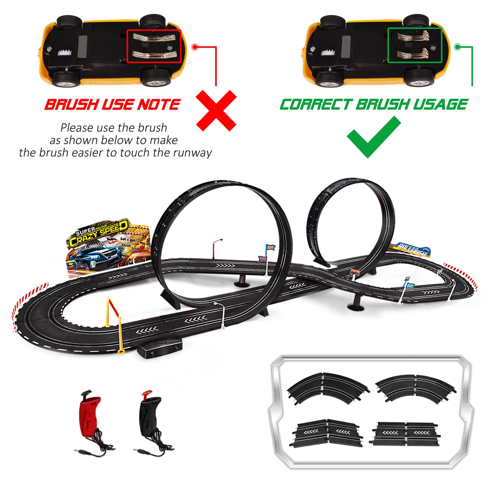 Rcovasc two-player setup encourages friendly competition and repeat races.