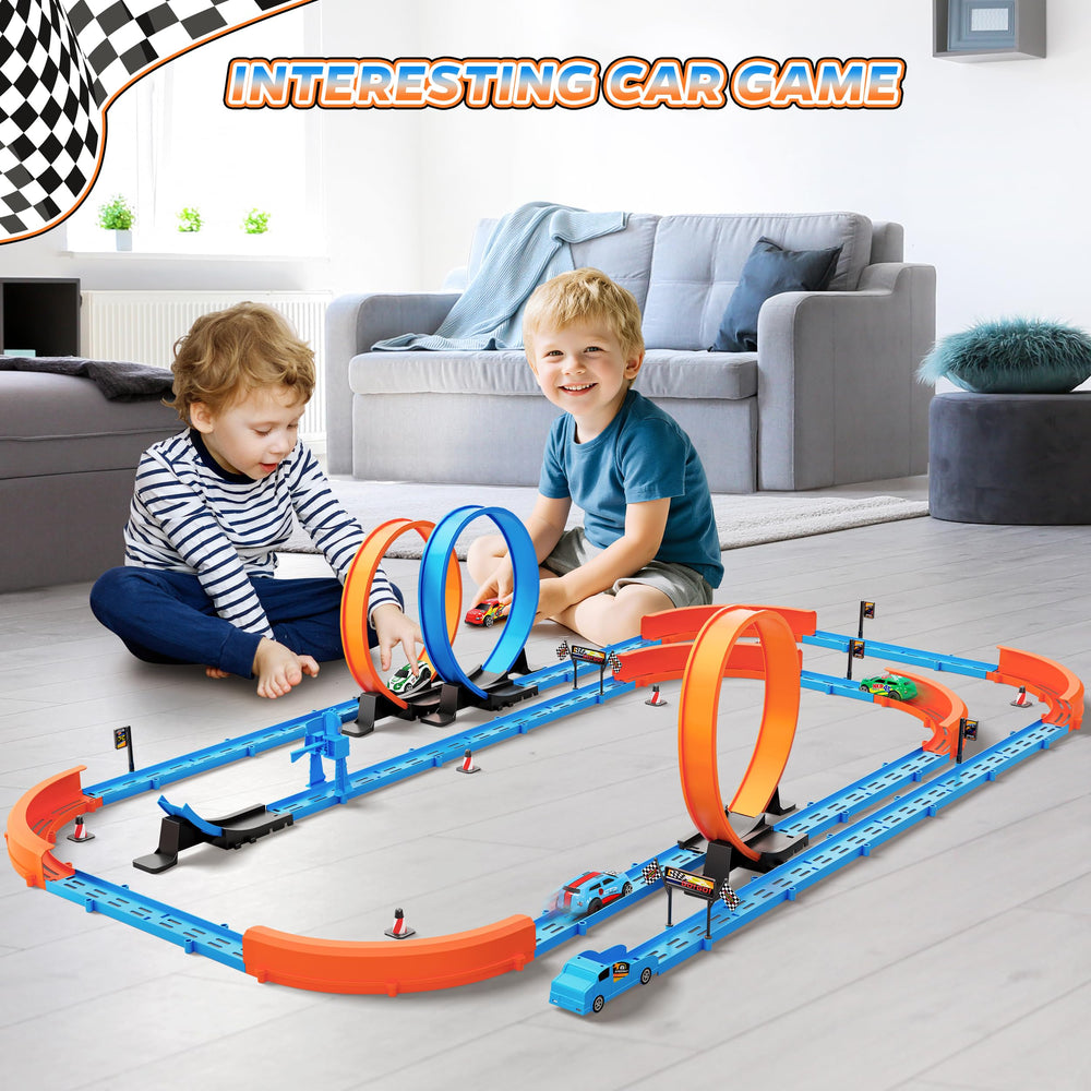 Rcovasc unfolded track layout demonstrating versatile layouts