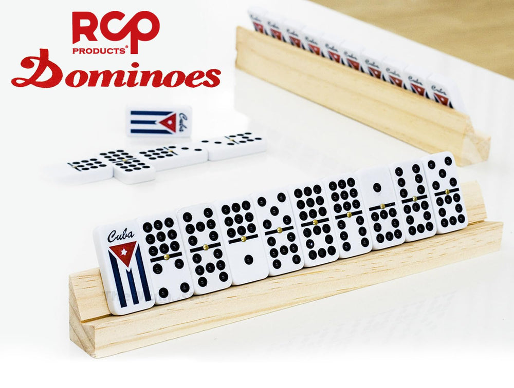 RCP PRODUCTS Dominos Set Cuban flag finish adds stylish accents