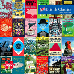 Re-Marks British Classics puzzle cover art showcases iconic titles for a stimulating family activity.
