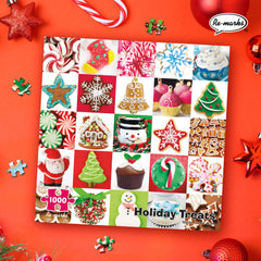 Re-Marks Holiday Treats Puzzle sturdy box and materials