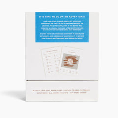 Reach International Outfitters family-friendly road trip scratch-off card fits all ages