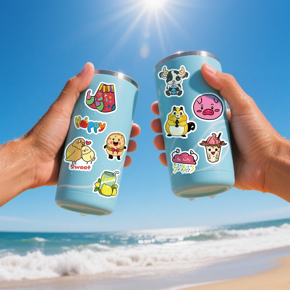 Reaeon skateboard stickers on surface emphasize long lasting, water resistant decoration