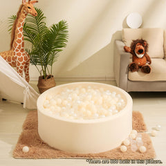 Realhaha ball pit balls in crush-proof sealed design for long-lasting use.