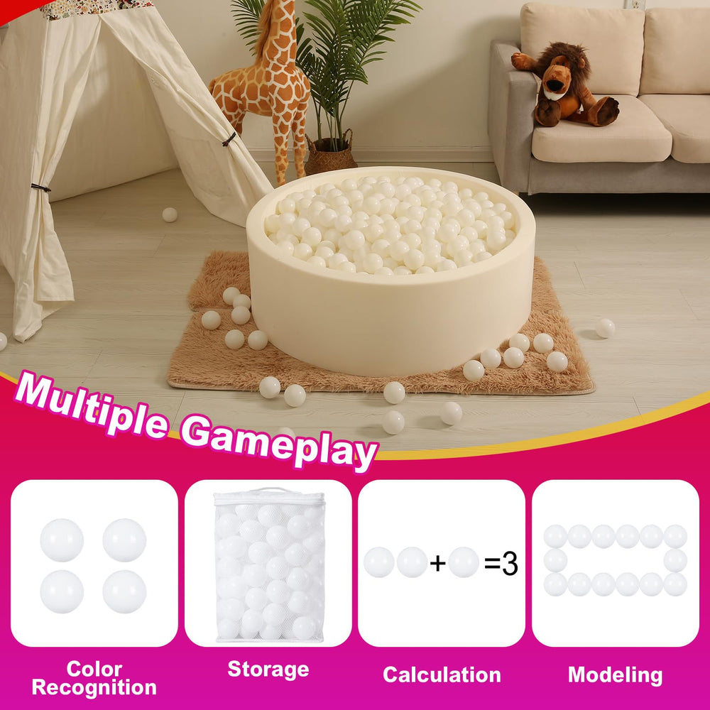 Realhaha ball pit balls filling a play tent for indoor fun and decor