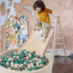 Realhaha ball pit balls color variety supports counting and learning activities