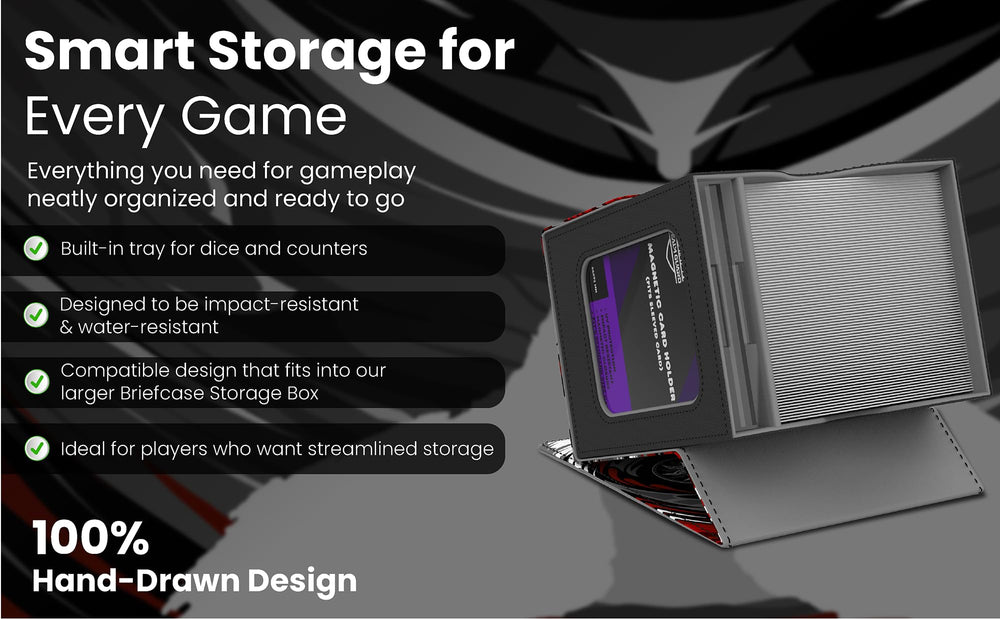 Realm Guard deck box impact and water resistant for travel.
