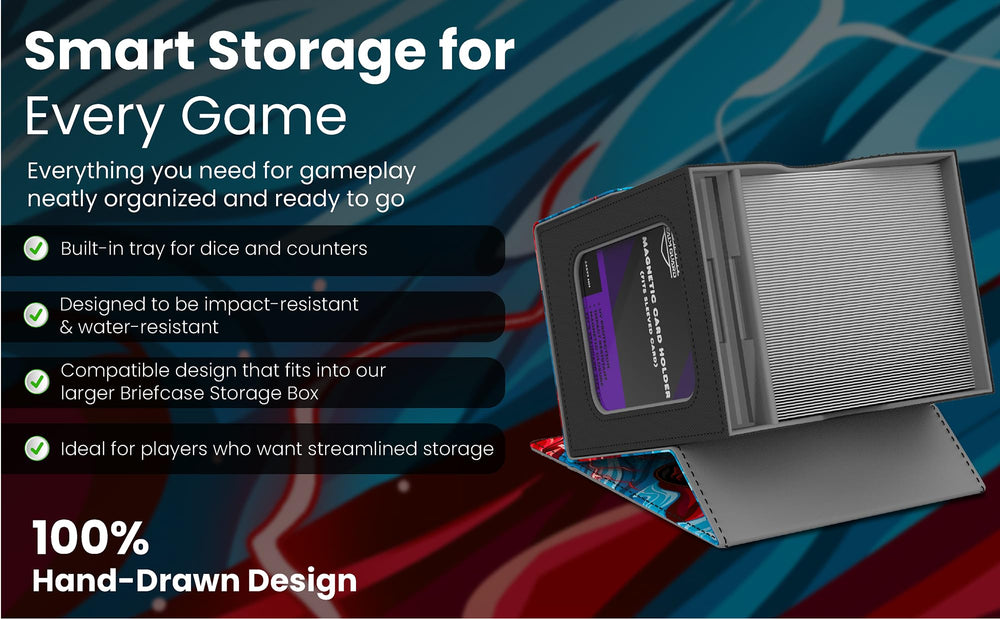 Water and impact resistant design for on-the-go play.