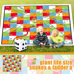 Realspring six nails secure the mat on any surface for stable play.