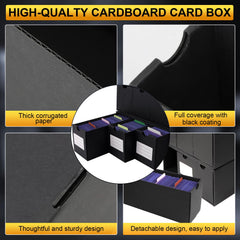 REAQUE box uses thickened corrugated material for durable long-term storage.