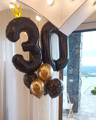 Reavor easy-to-inflate self-sealing birthday balloon for quick setup