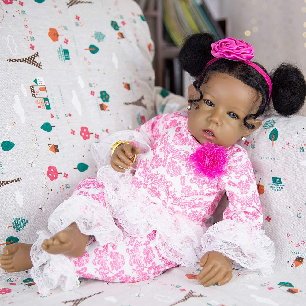 Rebornova African American baby doll collectible suitable for storytelling