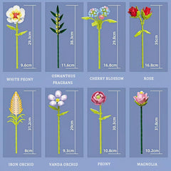 RECROQUO 691-piece bouquet creates a vibrant, lush display
