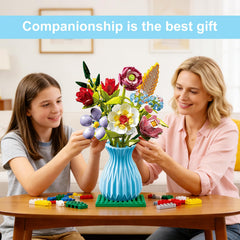 RECROQUO artificial wildflower blossoms for long-lasting home decor