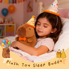 Redaica capybara plush with calm expression for relaxing rooms