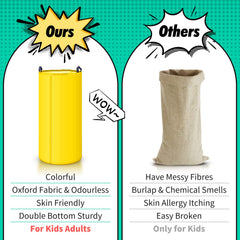 Redllo six-pack potato sacks for outdoor games and backyard celebrations.