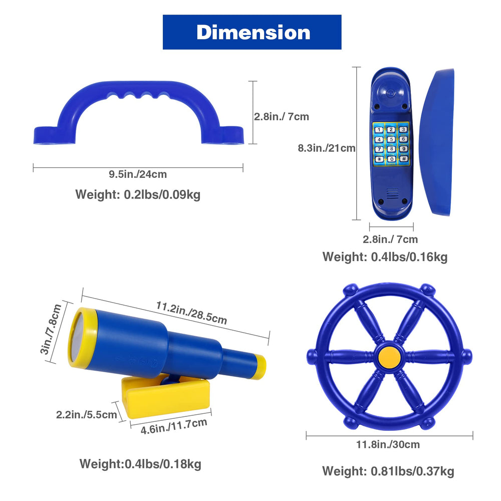 RedSwing toy telephone for outdoor play, simple interactive pretend communication.