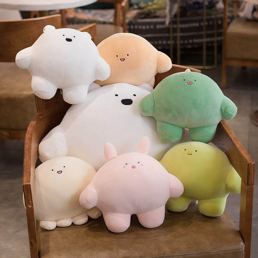 REFAHB green penguin 9-inch plush cushion for cozy play