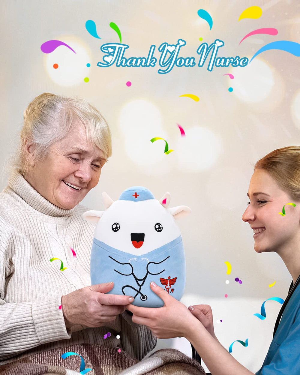 Refavor Nurse Cow plush suits nursing students and new nurses.