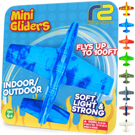 Refresh Sports Airplane Foam Plane Glider indoors for safe, imaginative play.