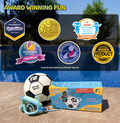 Refresh Sports Aqua Dive Ball supports group play for friends and family