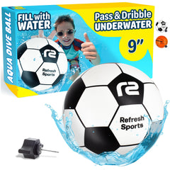 Refresh Sports Aqua Dive Ball enables underwater play for active pool fun