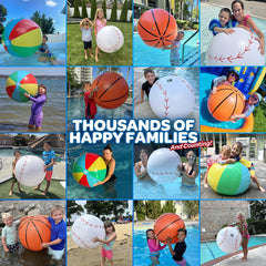 Refresh Sports water toy approved for all ages, great for backyard parties.