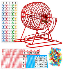 Regal Bingo 11-inch wheel cage for fair, randomized draws at parties and events.
