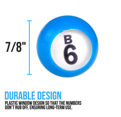 Regal Bingo 25 jumbo reusable cards speed up play for big groups.