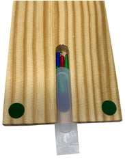 Regal Games cribbage board open layout showing foldable play area.