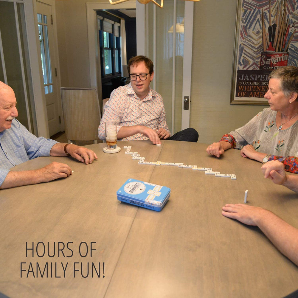 Regal Games Double 6 Dominoes supports 2-4 players for flexible sessions