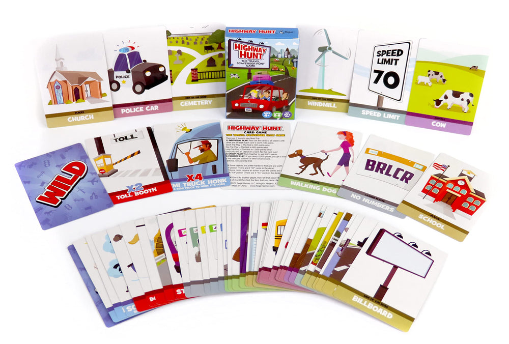 Regal Games easy-read bold text improves accessibility during play.